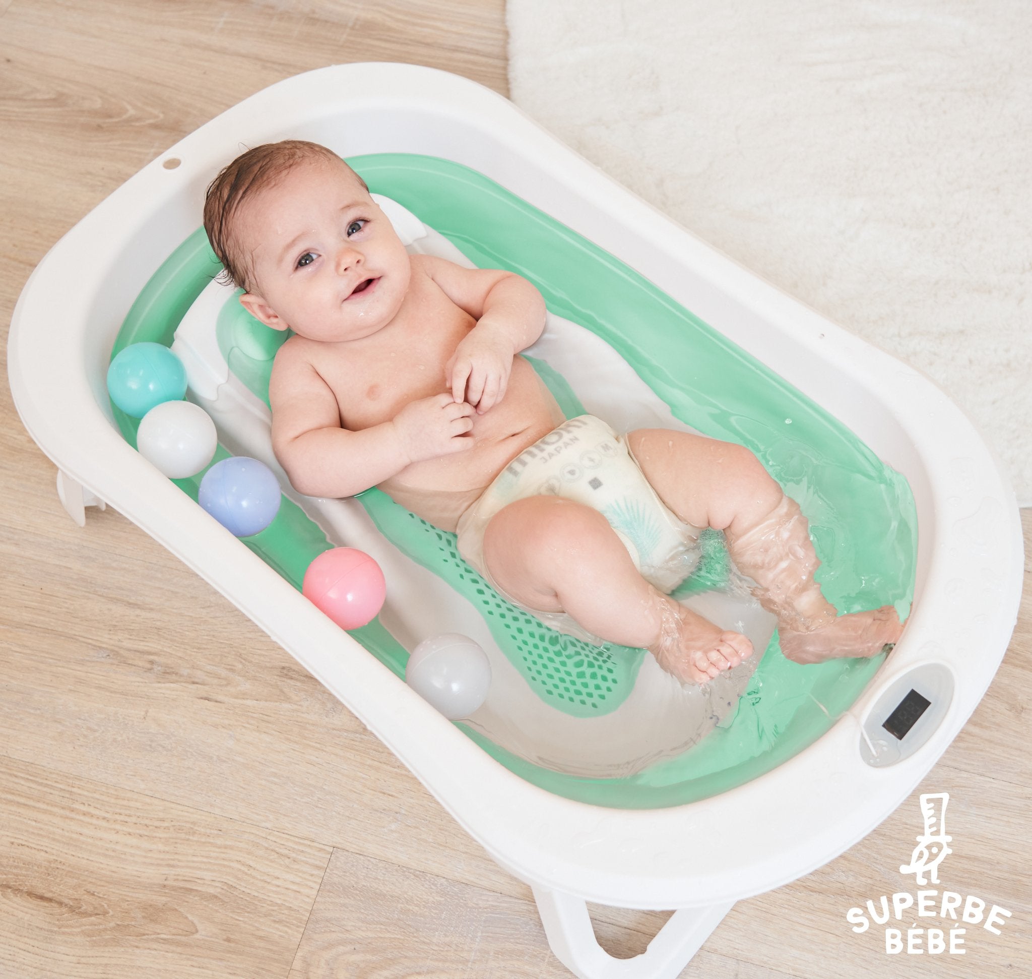 Baignoire bébé pliable | EasyBath™