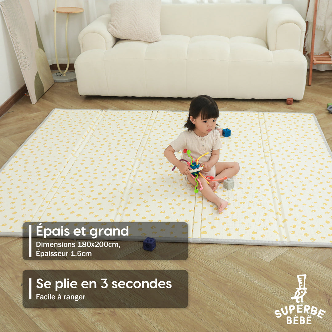 Tapis de Jeu en mousse, épais et pliable - Superbe Bébé#couleur_pure-big-love