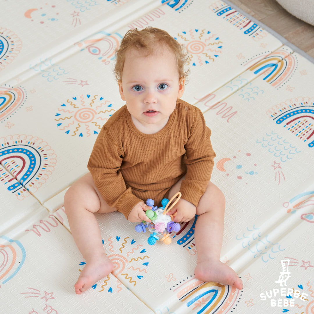 Tapis de Jeu en mousse, épais et pliable - Superbe Bébé#couleur_nordic