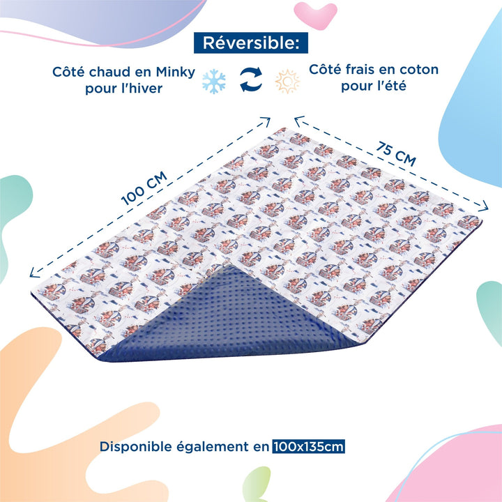 Couverture en Coton et Minky#couleur_spencer-sawyer