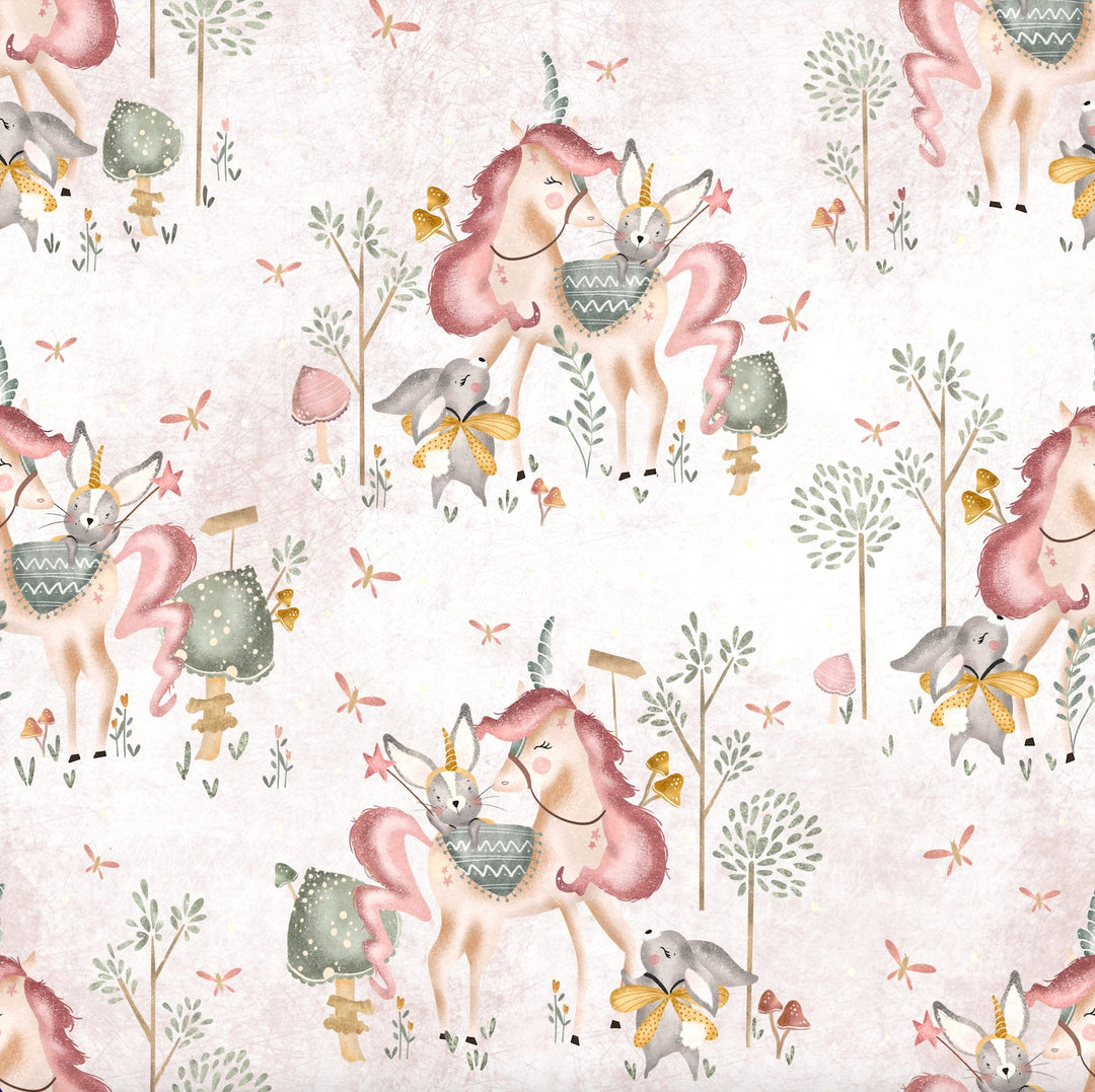 Couverture en Coton et Minky#couleur_magical-forrest