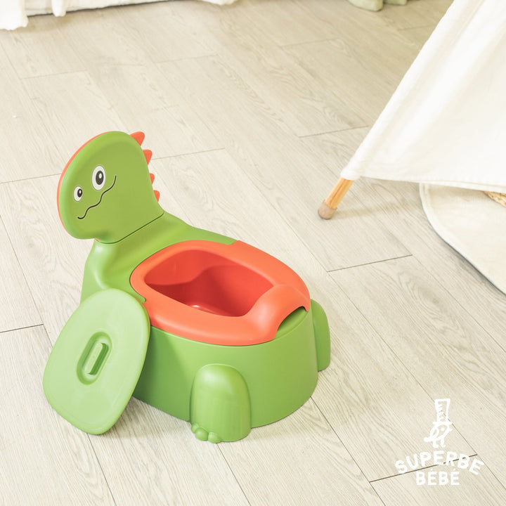 Pot bébé d'apprentissage de la propreté - DINO#couleur_vert