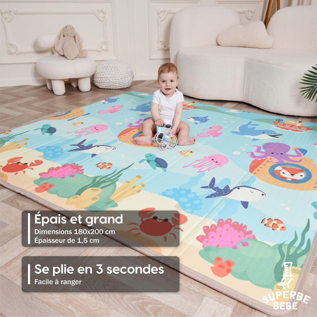 Quel tapis de parc pour votre bébé ?